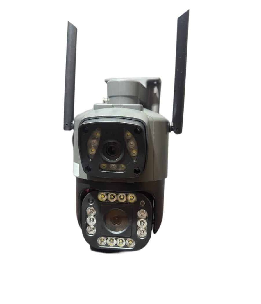 دوربین مینی اسپید دام 6MP هوشمند دو لنز سیم کارتی v380 - Image 2